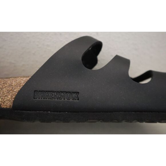 Birkenstock 0053011 WMN 39 US 8 Black Florida Soft Footbed Birko-Flor Sandal - Picture 6 of 14